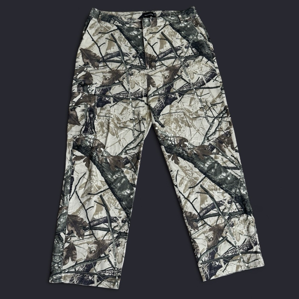 Pretty Little Thing Camo Cargo Pants Women 12 Mossy Oak Streetwear Utility Gorp